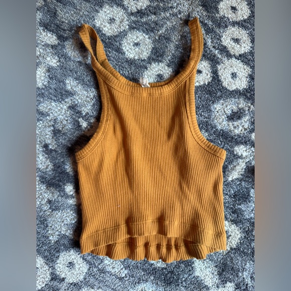 Spell Ribbed Amber Tank Top - Picture 5 of 5